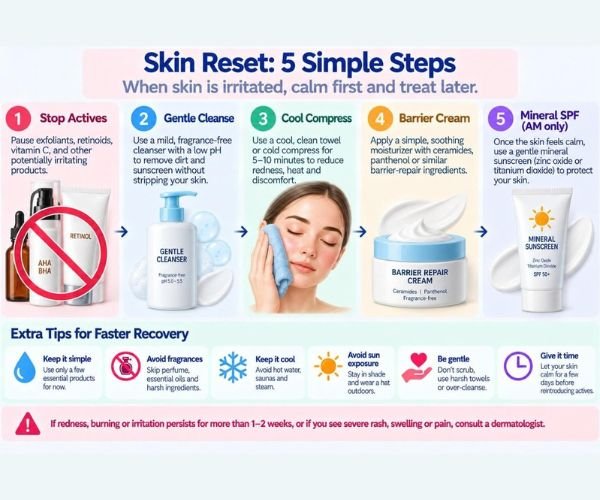 Redness and Irritation