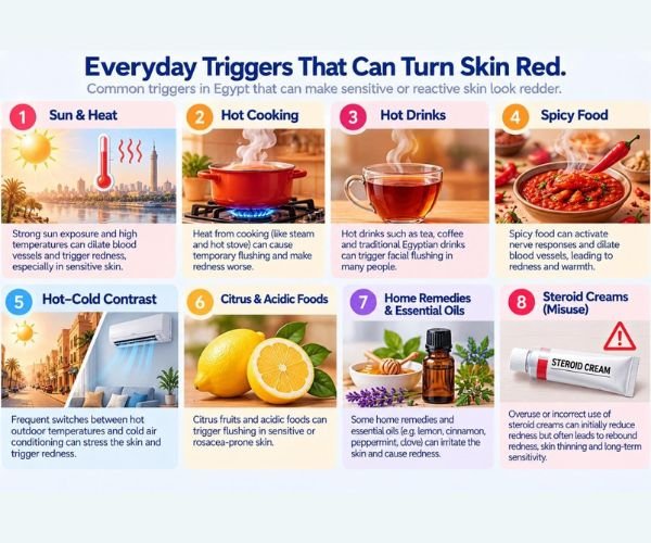 Redness and Irritation