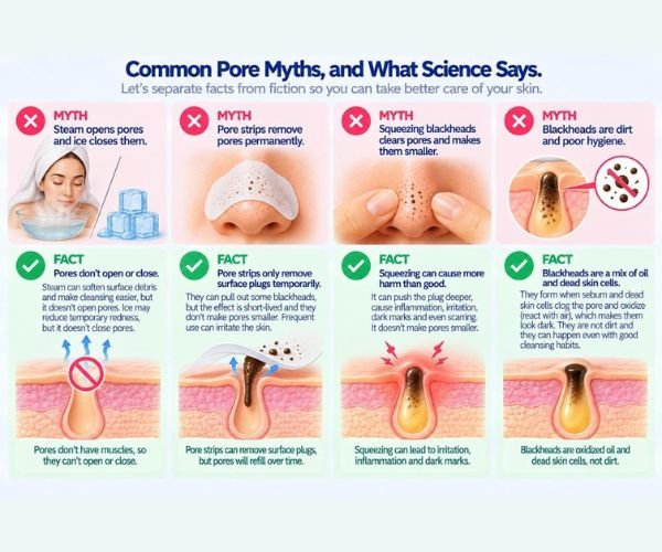 Large Pores and Blackheads