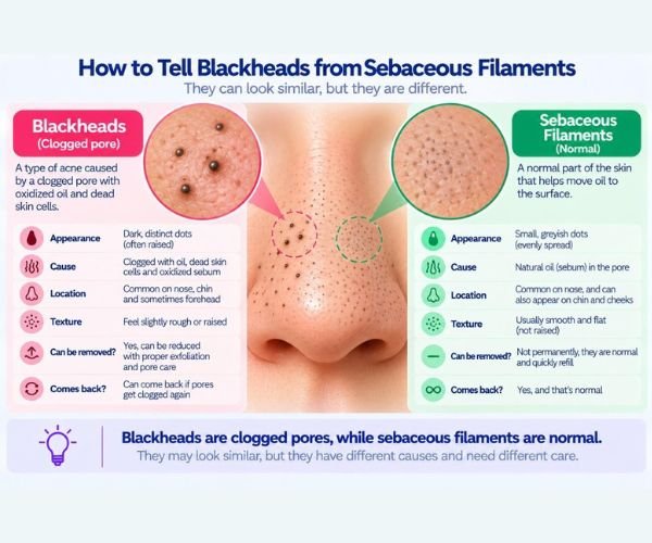 Large Pores and Blackheads